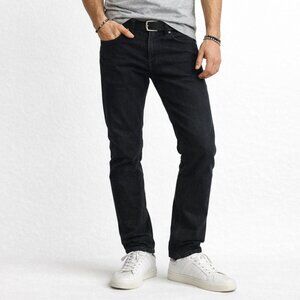 Levis 511 Slim Jeans Boys 16 Reg 28x28 Black Dark Wash Denim Pants Streetwear
